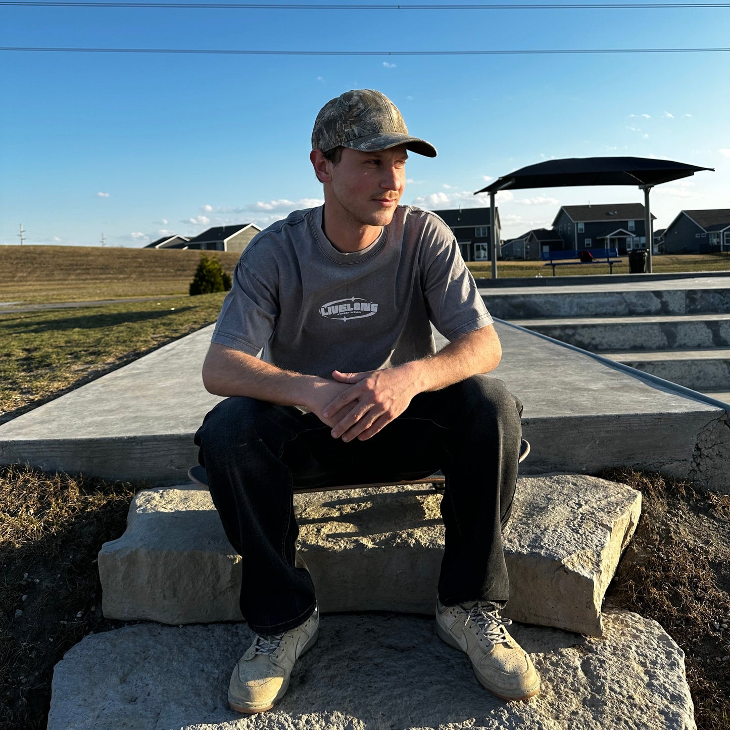 Acid Wash LiveLong TEE